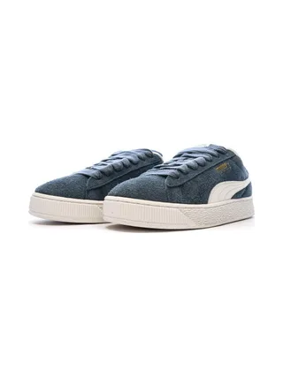 Baskets Bleu/Blanche Homme Puma Suede Xl Hairy 6