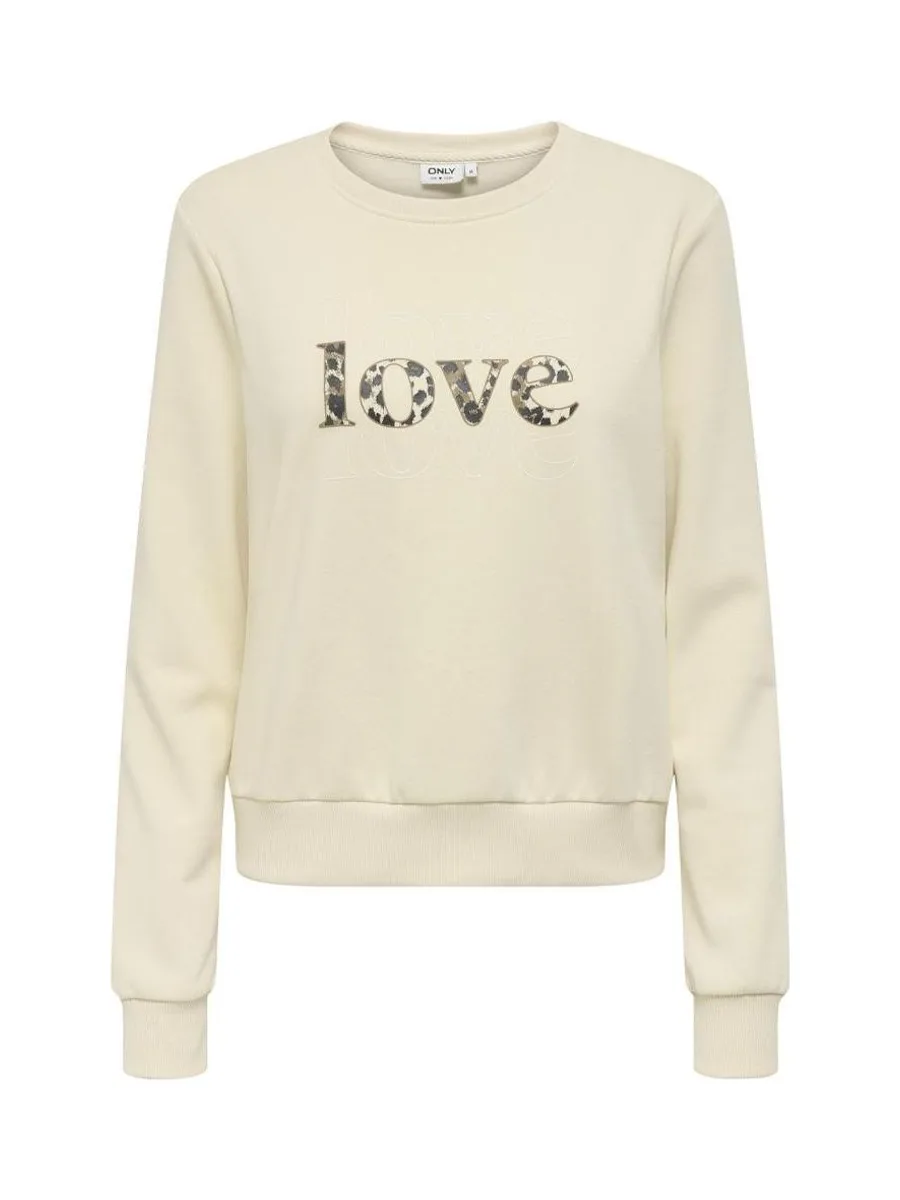 Sweat Beige Femme Only Rubi 4