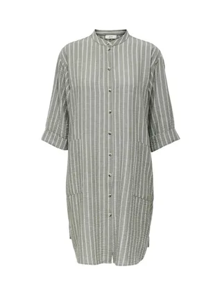 Robe Rayure Vert/Blanc Femme JDY Emilia 1
