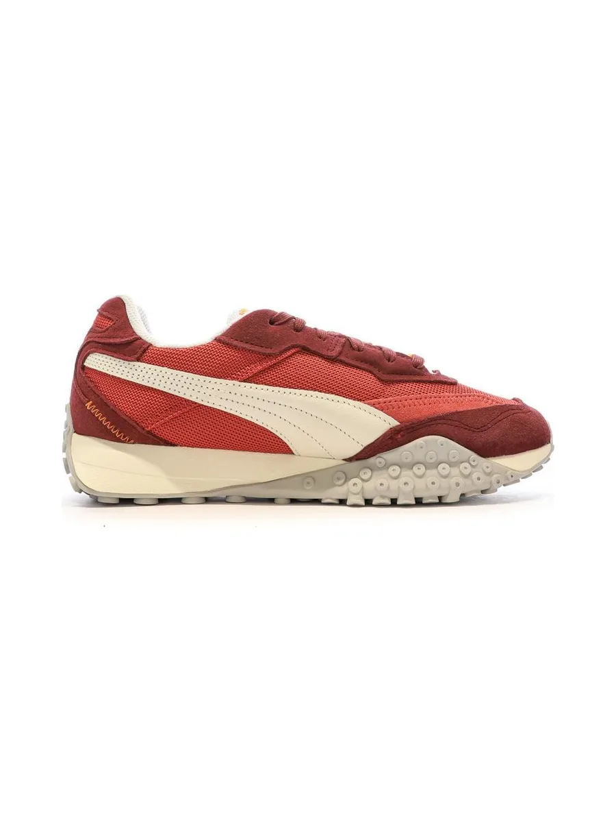 Baskets Rouge Homme Puma Rider Washed 3