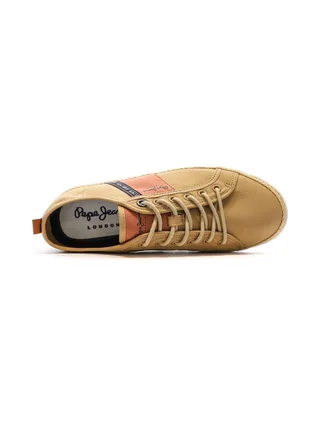 Baskets Marron/Rose Homme Pepe Jeans Maoui 4