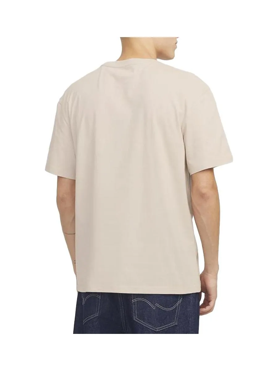 T-Shirt Beige Homme Jack & Jones Bryan 3