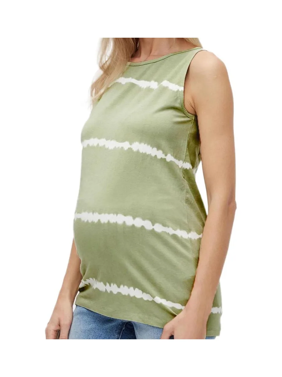 Débardeur de Grossesse Vert Femme Mamalicious Nalia 1