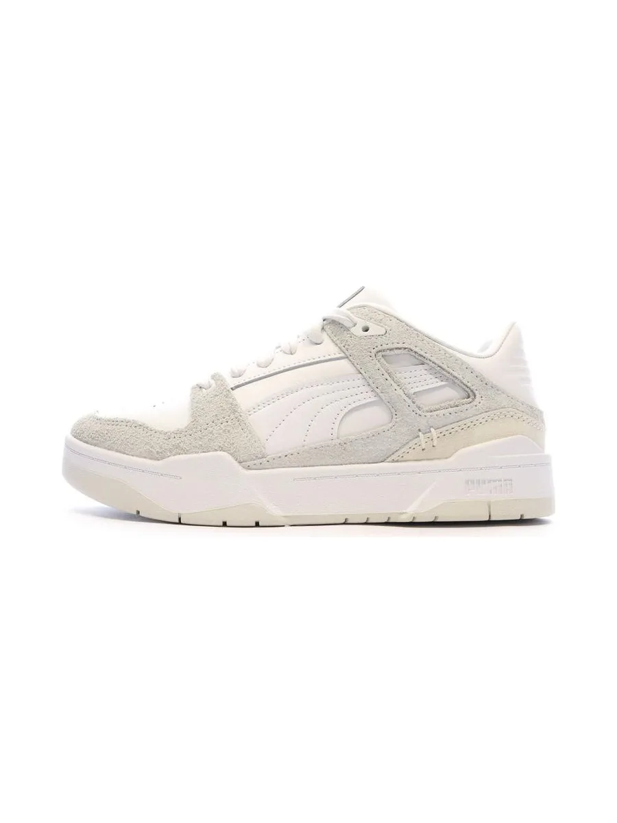 Baskets Blanches/Grises Homme Puma Slipstream1 2