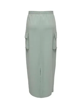 Jupe Verte Femme JDY Pocket Maxi Skirt 2