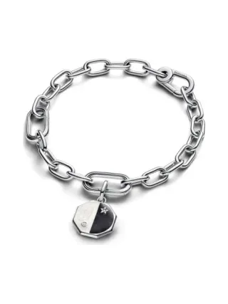 Pandora - Charm Yin yang médaillon en argent sterling 3