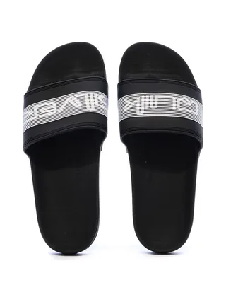 Claquettes Noires Homme Quiksilver Wordmrksld 3