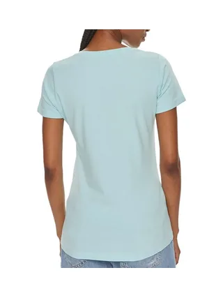 T-shirt Bleu Ciel Femme Pepe jeans New Virginia 2