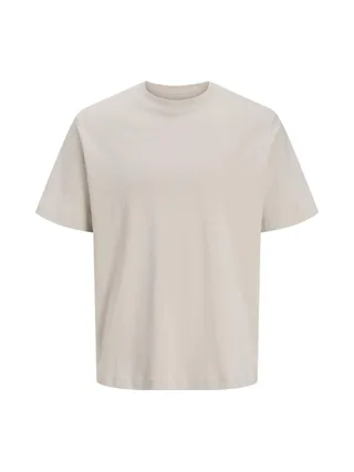 T-shirt Beige Homme Jack & Jones Neck 3