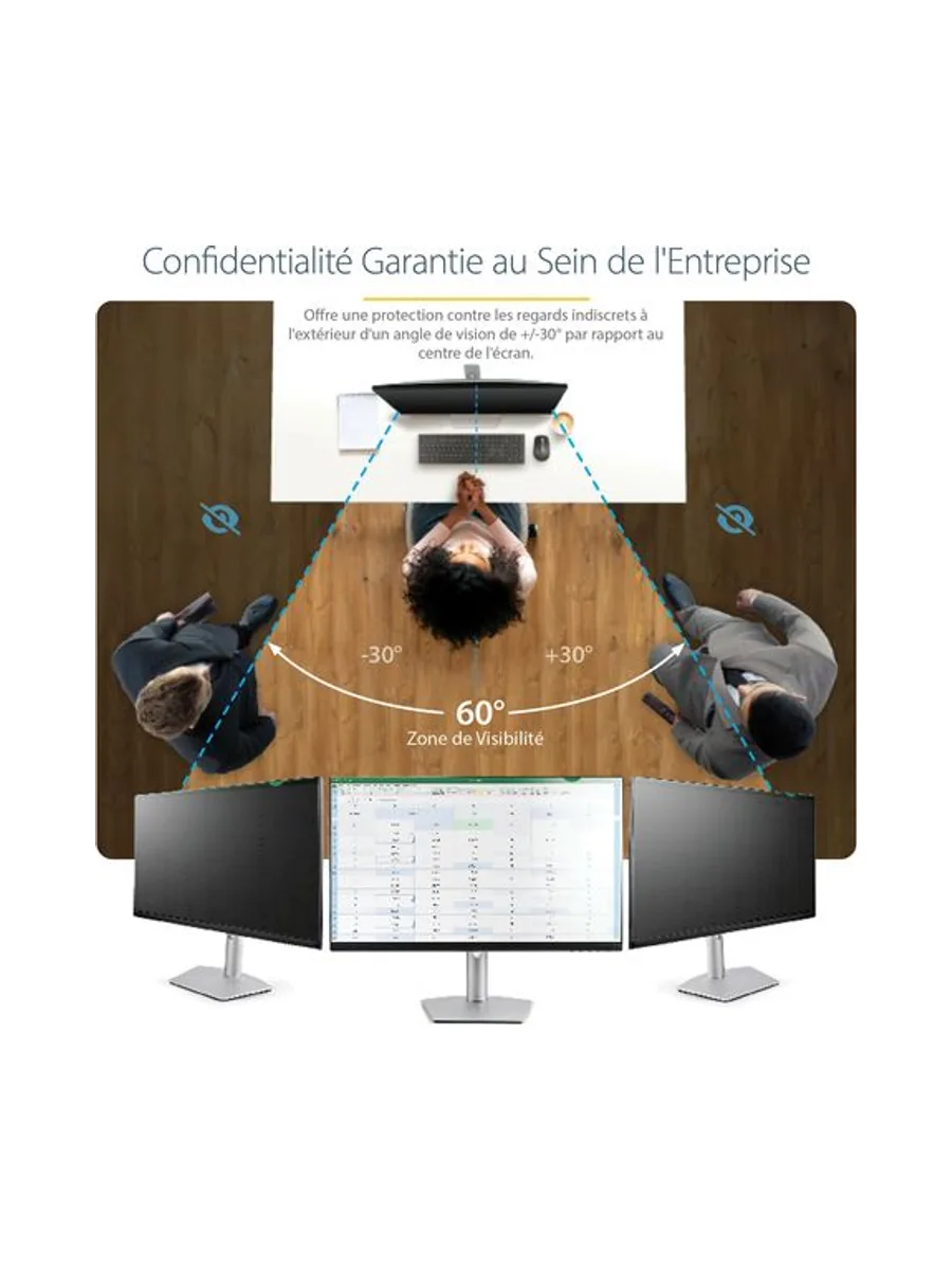 22" Computer Monitor Privacy Filter 9