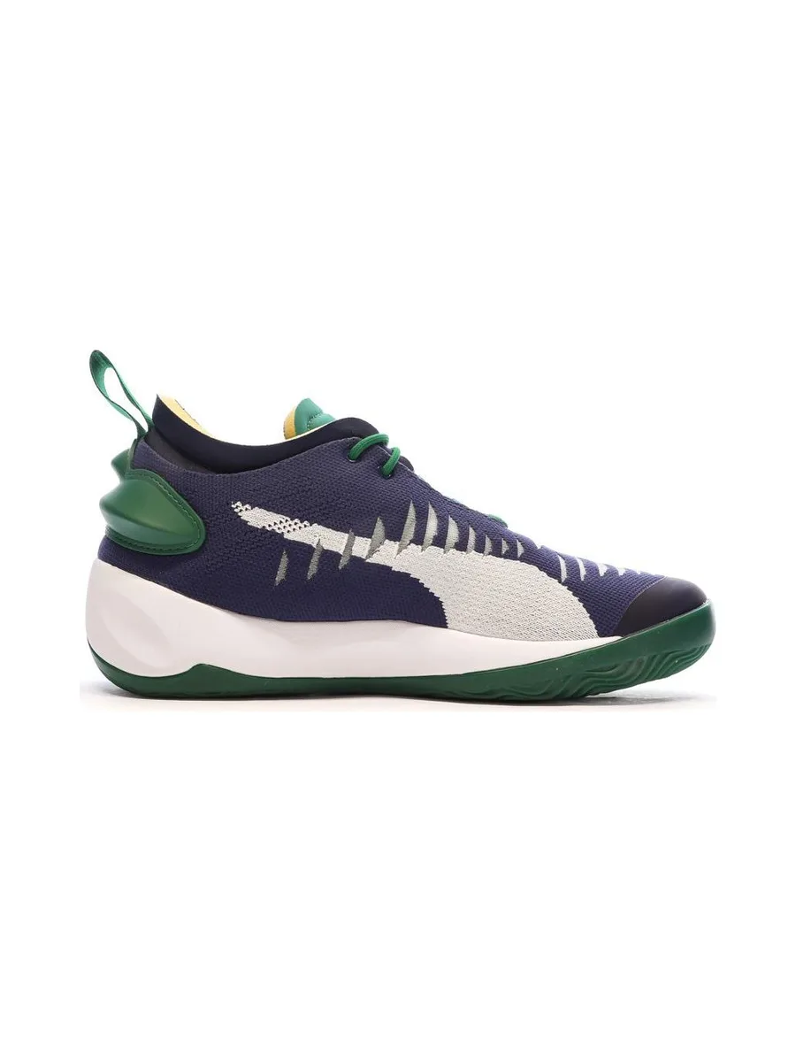Chaussures de Basketball Marine/Vert Femme Puma Rise Nitro June Ambr 3