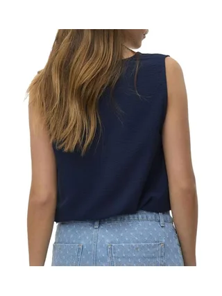 Top Marine Femme Vero Moda Malva 2