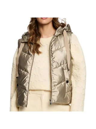 Doudoune Sans Manches Marron Femme Morgan GSOLIAM 1