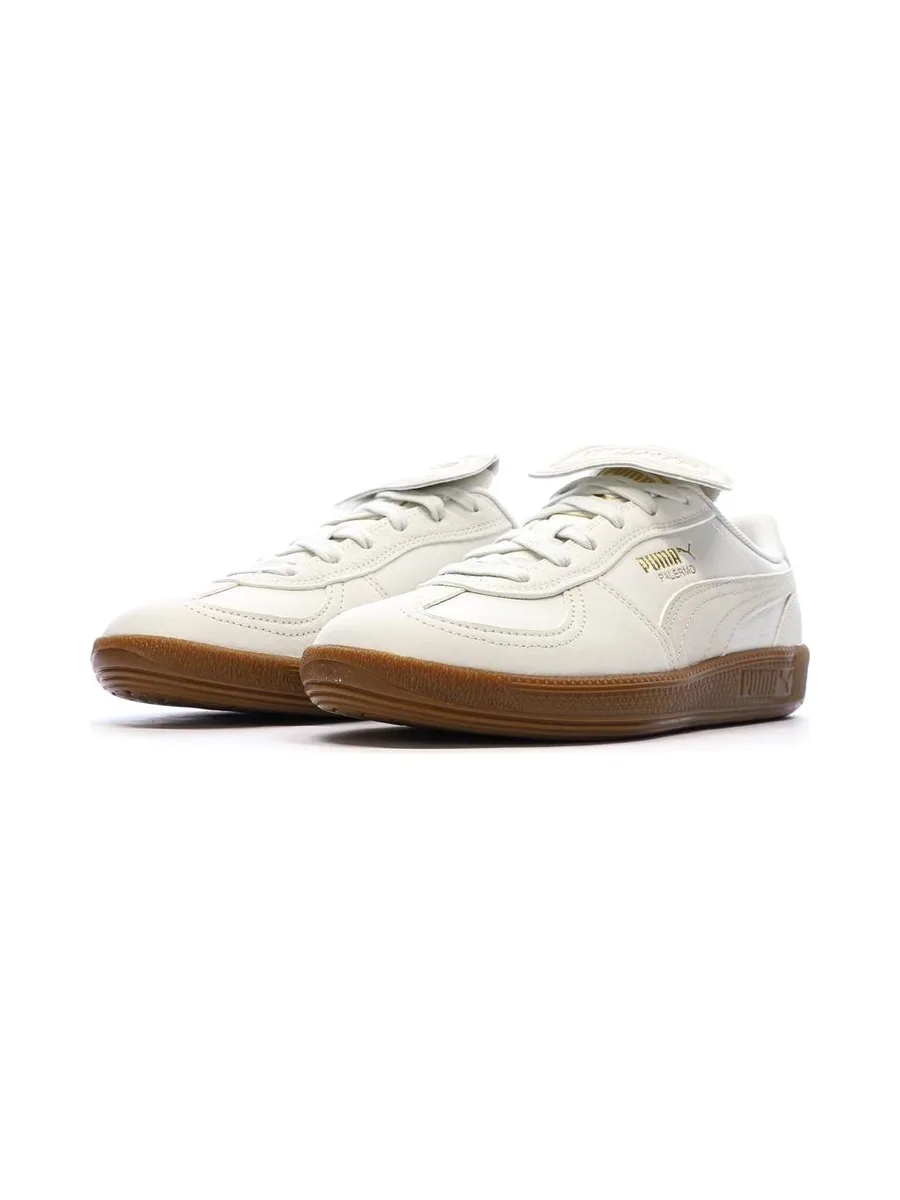 Baskets Blanc/Écru Mixte Puma Palermo Premium 6