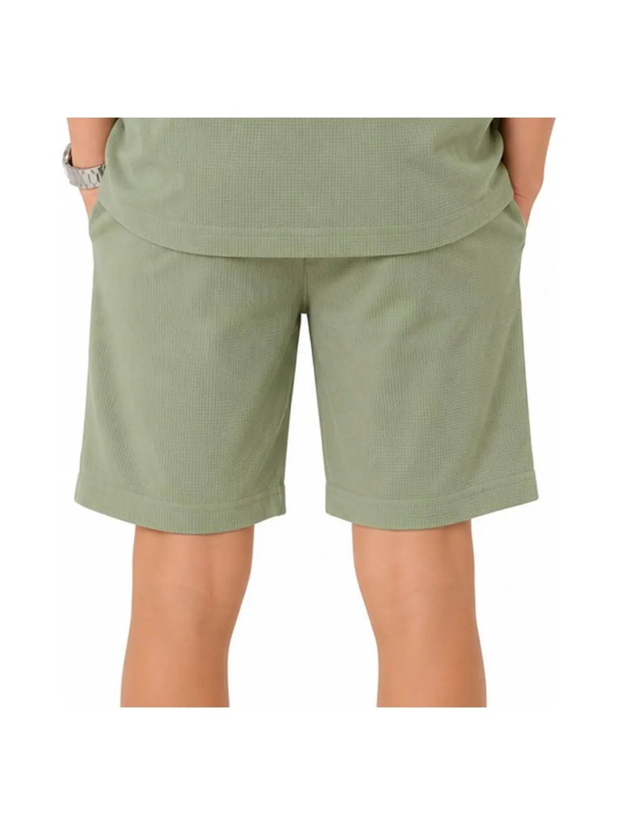 Short Kaki Garçon Paname Brothers Poly Texture 3