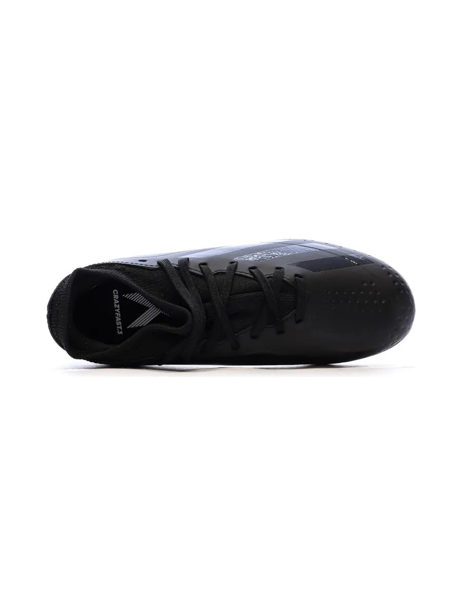 Chaussures de football Noires Garçon Adidas X Crazyfast 5