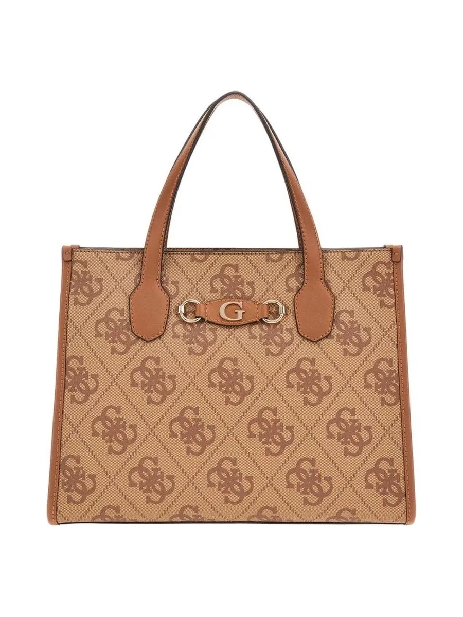 Sac à Main Marron Femme Guess Izzy 2 1