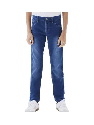 Jean Slim Bleu Fille Name it Theo 1