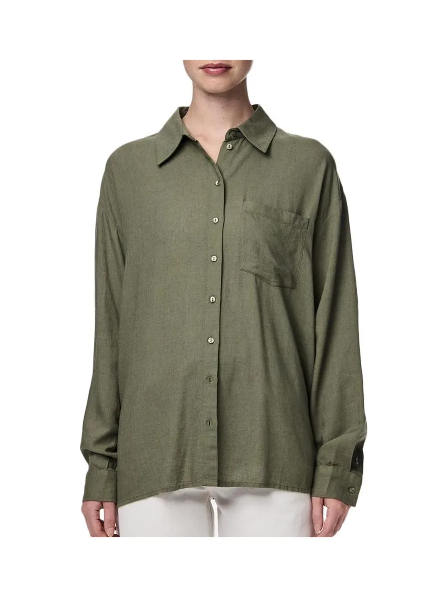 Chemise Verte Femme Pieces Pia 2