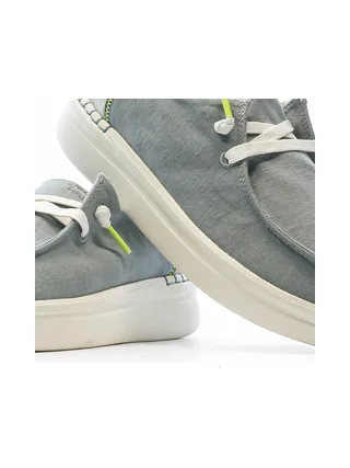 Chaussures Gris/Bleu Femme Hey Dude Wendy Rise 7