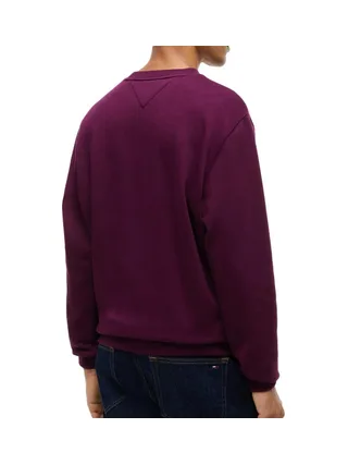 Sweat Prune Homme Tommy Hilfiger Reg Flag Crews 2