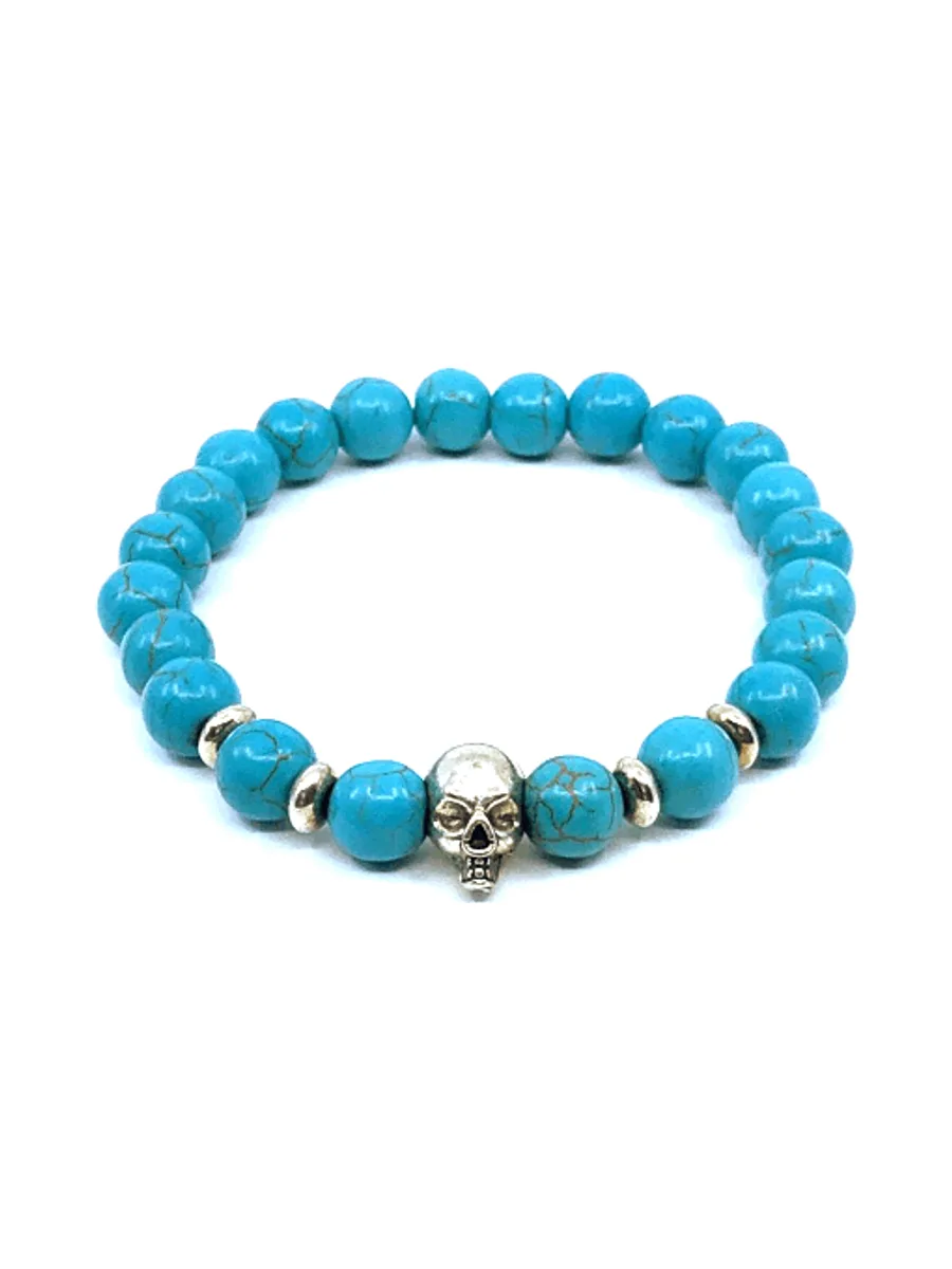 Bracelet Belleville turquoise - pierres naturelles 6