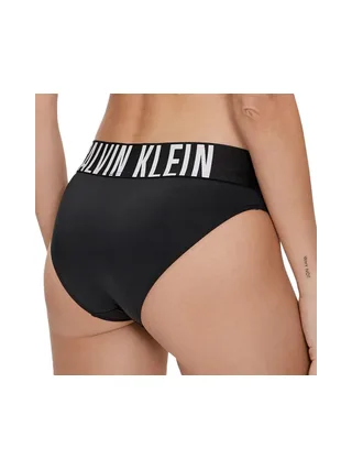 Culotte Noir/Blanc Femme Calvin Klein Jeans Bikini 2