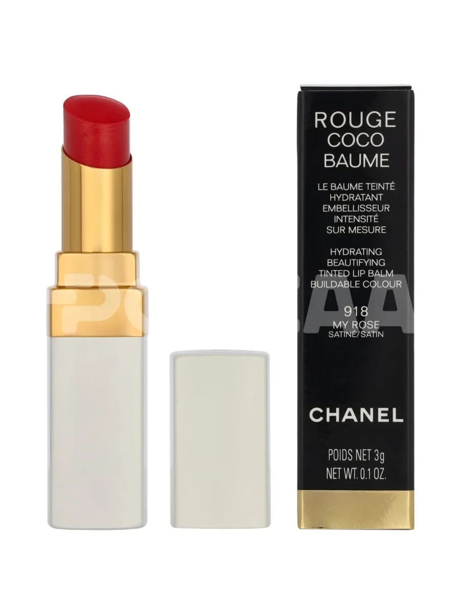 Chanel Rouge Coco Hydrating Beautifying Tinted Lip Balm 3g - #918 My Rose 1