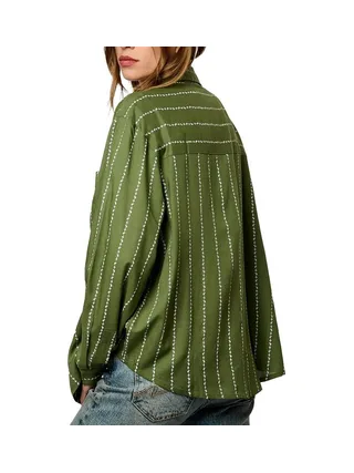 Chemise Kaki Femme Kaporal Verso 2