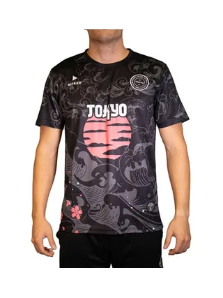 Maillot de Football Noir Sport Zone Tokyo 4009 1
