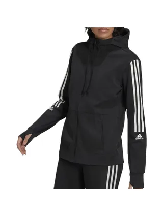 Sweat Zippé Noir Femme Adidas HD1731 1