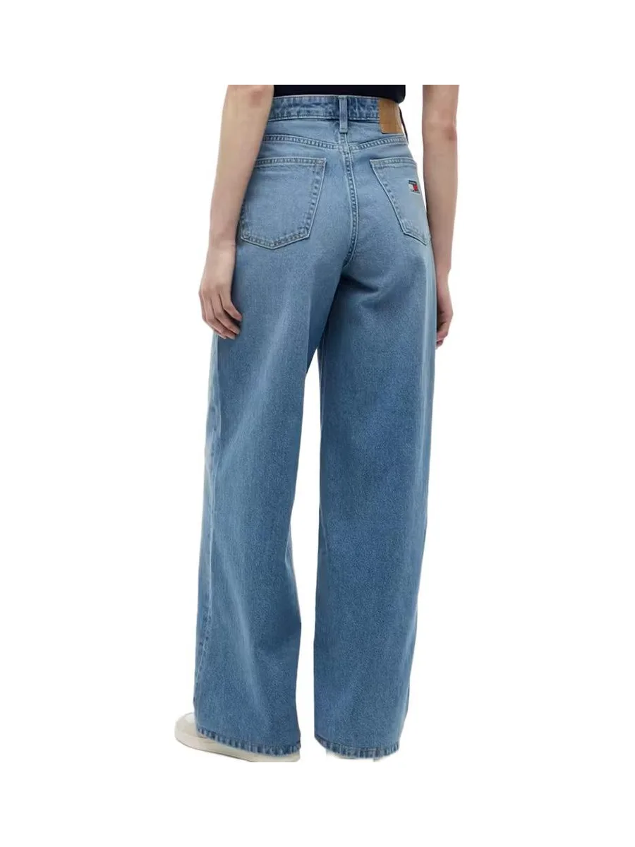 Jean Loose Bleu Femme Tommy Hilfiger Wid 3