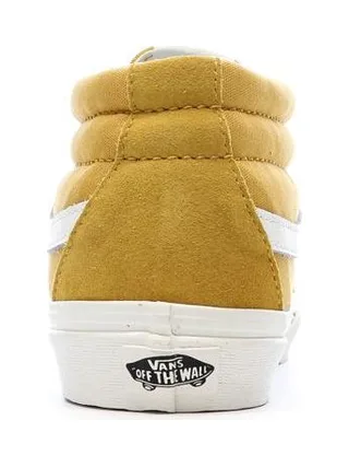 Baskets Jaune Homme Vans Sk8-mid Reissue 3