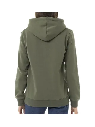 Sweat à Capuche Kaki Femme Von Dutch Uni Print 2