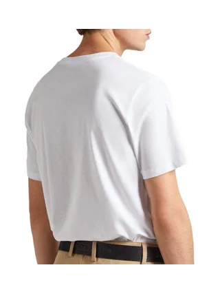 T-shirt Blanc Homme Pepe Jeans Clag 2