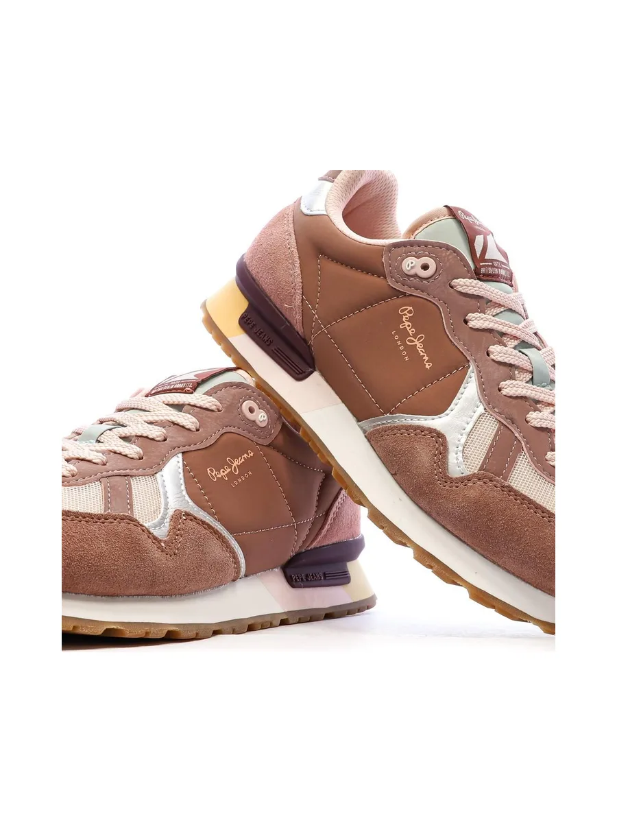 Baskets Marron Homme Pepe jeans Brit Jumps 8
