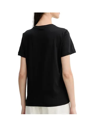 Lot de 2 T-Shirt Noir/Rose Femme Calvin Klein Jeans Monologo 2