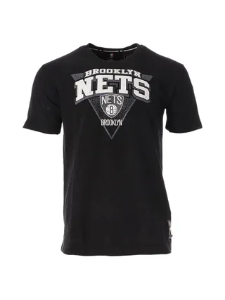 T-shirt Noir Homme NBA Brooklyn Nets Hero 1