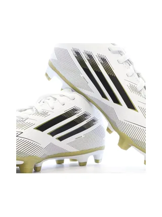 Chaussures de Football Blanc/Doré Mixte Adidas F50 Club 7