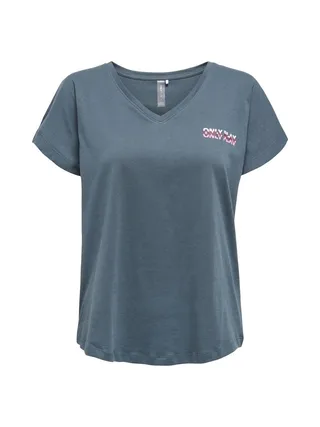 T-Shirt Bleuté Femme Only Paub 1