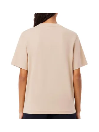 T-shirt Beige Femme Lacoste TF7215 2