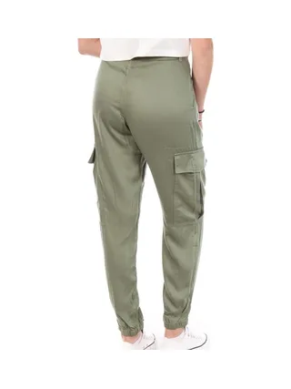 Pantalon Fluide Kaki Femme Lee Cooper Okarta 2