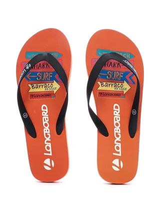 Tongs Orange Homme/Garçon Longboard Phong 3