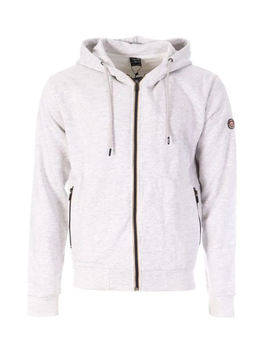 Sweat Zippé Blanc Homme RMS26 8254 2