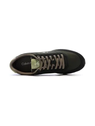 Baskets Kaki Homme Calvin Klein Jeans Retro Runner 4