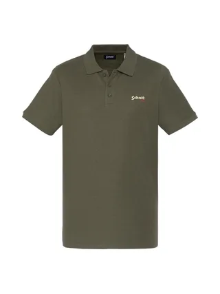 Polo Kaki Homme Schott PS0022 1