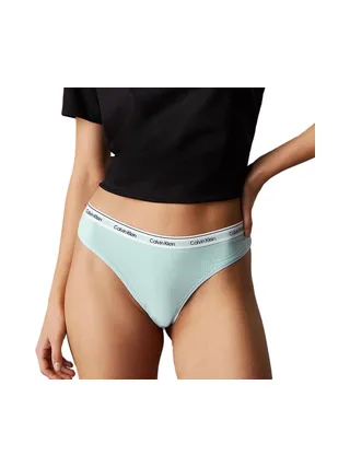 String Bleu Femme Calvin Klein Jeans Brazilian 1