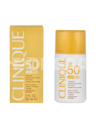 Clinique Mineral Sunscreen Fluid For Face SPF50 30ml - High Protection - Sensitive Skin 1