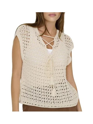 Pull Beige Femme JDY Ellis Reversible 1