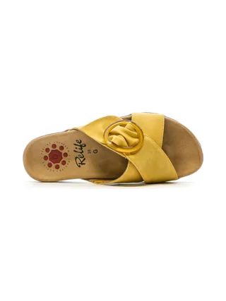 Sandales Jaune Femme RELIFE Helene 4